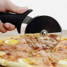스텐 피자커터 피자롤러칼
