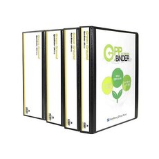 꿈꾸는비 사다리 바인더 10cm 흑색 흑색서류바인더