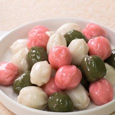 굳지않는 모듬 삼색 꿀떡 1kg, 1세트