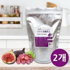 넛두리 알룰로스 분말 설탕대신 100% 알룰로오스 가루, 2개, 1kg