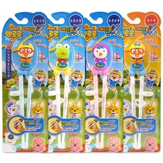 에디슨젓가락 뽀로로 1단계 3세이상 아이엔피 유아용품 에디슨젓가락 라이프메디칼 어린이집준비물 dew+03555fB, 패티(오른손용)