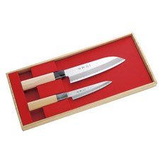 YAXELL 關藤兵作 鍛冶刀具組, 三德刀 + 削皮刀, 1個