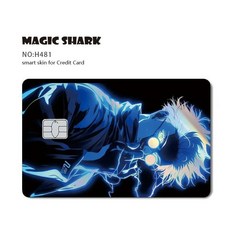 주술회전 카드꾸미기 카드스티커 신용카드 버스카드 스쿠나 고죠 사토루, Small Chip, H481