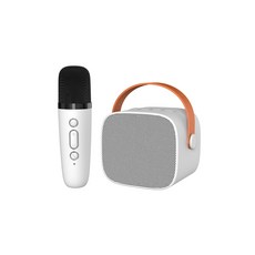 卡拉OK麥克風音響組, 白色-單麥