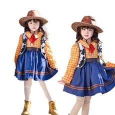 Martosa 마르토사 카우보이 코스프레 키즈 할로윈 의상 130cm
