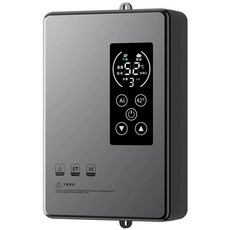 220V德國電熱水龍頭速熱廚房衛生間兩用即熱式電熱水器變頻恒溫小廚寶, 1個, Ai智能調溫 冷暖兩用,槍灰3.5KW【漏保】裸機