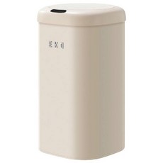 EKO 尚古感應垃圾桶, 奶油白, 1個