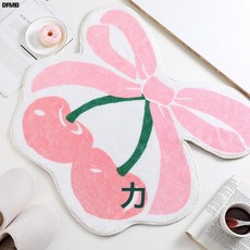 DFMEI 蝴蝶結櫻桃造型地墊, 1個, 蝴蝶結-1