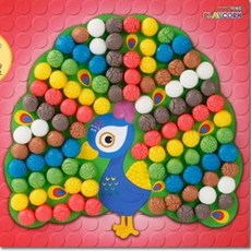 (PL) 플레이콘 모자이크(공작새), 본상품