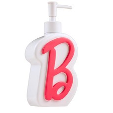 Sanrio 산리오 쿠로미 비누/로션/손 소독제 수지 펌프 디스펜서 368.5g(13온스) (공식 라이선스 제품) Franco Collectibles 제작 그외 각종 373, 다크 핑크 - 바비 펌프 디스펜서, 1개