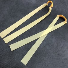 강력한 고탄성 고무 사냥 플랫 밴드 슈팅 액세서리 5MM 사격 야외 두께, 1pcs 0.5mm