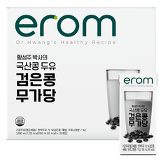 이롬 황성주 검은콩 무가당두유 190ml x 80팩, 80개