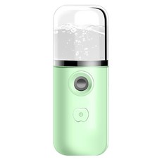 keka 나노 미스트기 미니 수분공급기기 핸디형 휴대용 USB 40ml, 그린