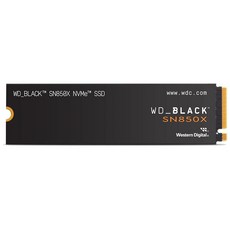WD_BLACK 1TB SN850X NVMe 내장 게이밍 SSD WDS100T2X0E 104992