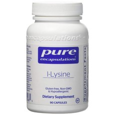 Pure Encapsulations 左旋離胺酸膠囊, 90顆, 1罐