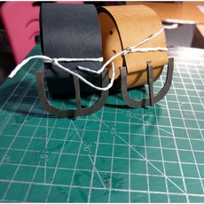 玉華香舖 紙紮皮帶 手工立體製作 精緻往生祭祀用品