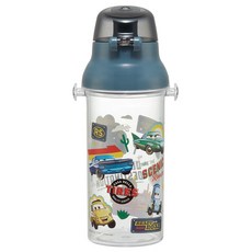 【東京速購】日本製 skater 480ml PSB5TR 彈蓋 直飲式 可背掛 彈跳式直飲水壺, 1個, 閃電麥坤