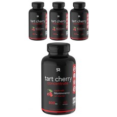 SPORTS RESEARCH 酸櫻桃濃縮軟膠囊 800mg, 60顆, 4罐