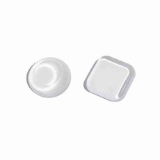 안전용품 투명실리콘 충격방지 쿠션 6p, 원형