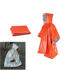 多功能急救雨衣 登山保暖 求生保暖斗篷, 1個