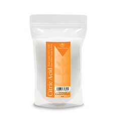 구연산 파우더 227g. 100% 순수 식품 등급 코셔 Citric Acid Powder 8 oz. 100% Pure Food Grade Kosher Non-GMO fo, 1개