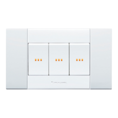 Panasonic 銀河系列 三開關 三切開關 WEMF5132, 1個