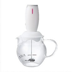 HARIO 電動奶泡器組 玻璃杯可微波 100ML