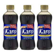 카로 다크 콘 시럽 무지방, 3개, 473ml