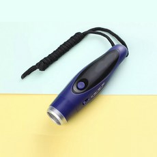 전자휘슬 전자호루라기 심판용 호신용 보호용, 1개, 블루