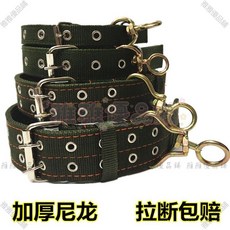 【開發票/統編】大型犬項圈 防爆衝加厚尼龍雙層緩衝反光頸圈 (金毛/德牧/中小型犬適用), 1個, 單排扣寬2cm建議重量7.5公斤內,藍色, 藍色