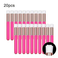 5/20/50/100pcs Wimper Reinigingsborstel 래쉬 샴푸 Voor Extensions Neus Comedondrukker 도구 껍질 벗기, 07 20pcs