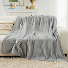 극세사 전기요 130*180cm, 그레이