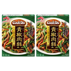 AJINOMOTO 味之素 Cook Do青椒炒肉絲料理醬, 2盒, 29g