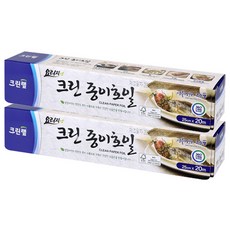 크린랩 종이호일, 20m, 1개입, 2개
