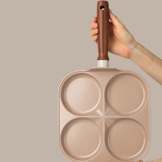 통6중 국산 인덕션 가스레인지 하이라이트 달걀 4구 에그팬, 1개, 24cm