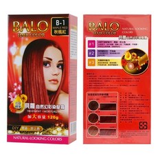 貝蘿 自然幻彩染髮霜 多色染護 加大容量 8色, ZA0601-B1秋楓紅, 1個
