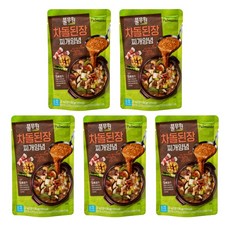 풀무원 차돌된장찌개양념 130g, 5개