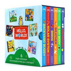 Hello World 6 Books Boxed Set 헬로 월드 6종 박스 세트 (Board Book 6권), Doubleday, Hello World 6 Books Boxed Se.., Jill McDonald(저)
