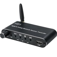 컴스 Hi-Fi 오디오광 to 아날로그 블루투스 5.1 송수신 멀티 컨버터 DAC, 컴스오디오/H[정품.무배]