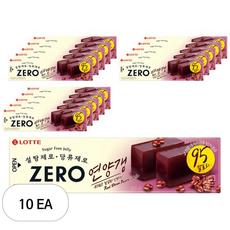 롯데제로 연양갱, 800g, 10개
