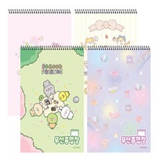 제이에스몰 무선종합장 랜덤 캐릭터공책