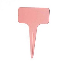 식물 이름표 핑크 팻말 텃밭 mar+7890dO