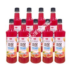 광야식품 자몽 베이스 아이스티, 970ml, 9개