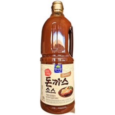 대용량 경양식 돈카츠 소스 1800ml 돈까스 양념 벌크, 1개