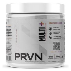 Prvn Performance Multi+ 綠色 益生菌 南非醉茄 獅鬃毛和 MCT 粉末 - 能量和精神提升 30 份（熱帶）, 1個, 327g