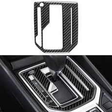 NVCNX 스바루 포레스터 액세서리 2019-2024 2020 2021 2022 2023 프리미엄 자동차 센터 콘솔 기어 시프트 패널 커버 내부 트림 스티커 데칼 두꺼운 오버레