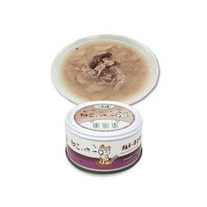 吶一口湯罐 貓湯罐 鮮肉湯罐 貓咪鮮肉湯罐 無榖貓湯罐 貓咪高湯毛掌櫃寵物店, 80g, 1個, 湯罐 鮪魚+柴魚80g