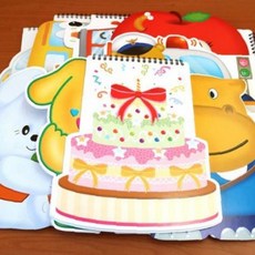 어린이 교육재료 스케치북 미술활동 창의놀이 그림그리기 도안, 1개, 상세페이지 참조, 소방차