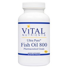 ViTAL NUTRIENTS 魚油800軟膠囊 檸檬風味, 1罐, 90顆, 1罐