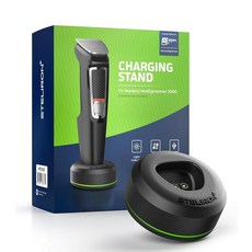 필립스 노렐코 멀티 그루머 트리머 (시리즈 3000)용 교체 충전기 고속 충전 베이스 스탠드 - 여행용 USB 전원 (모델 MG3740/MG3770)